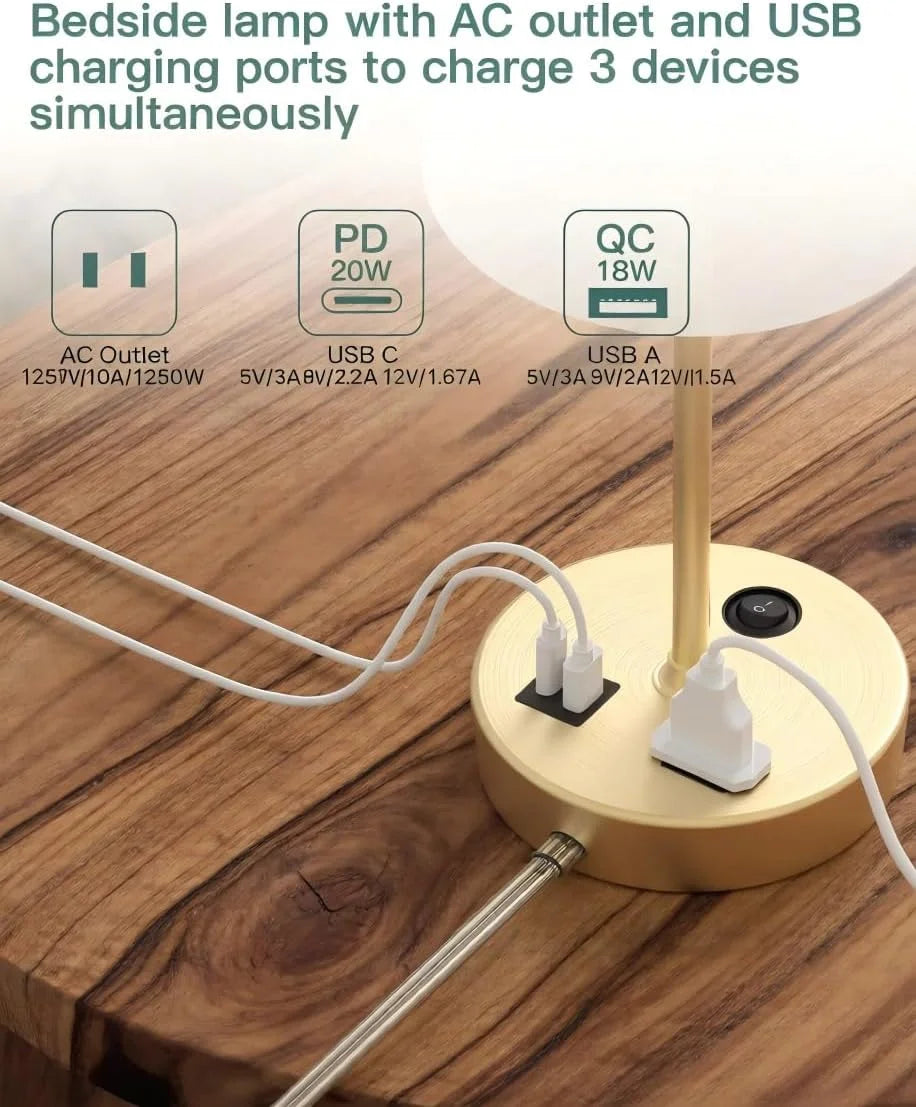 Discount Addtam Bedroom Table Lamp, Dimmable - Image 3