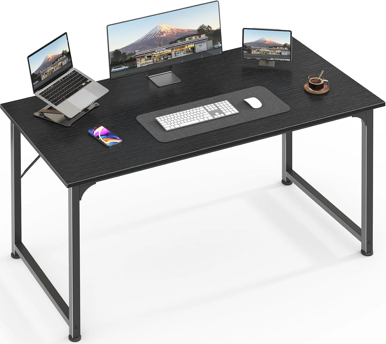 Discount Computer Desk, 55 Inch Home Office Desk - Image 18