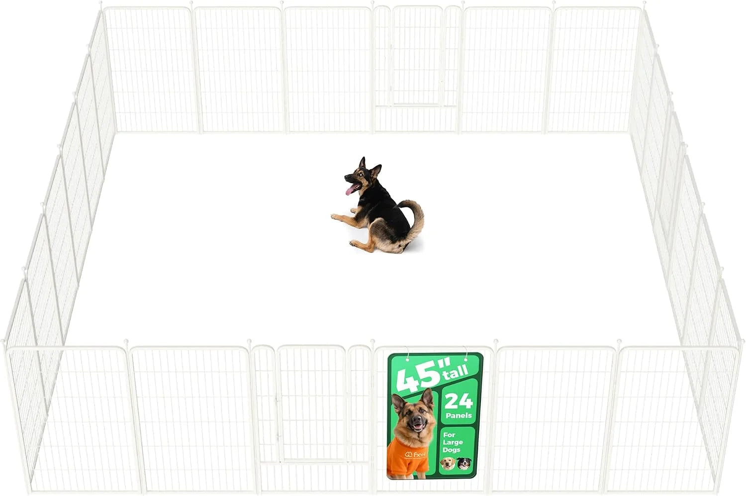 Discount Rollick Dog Playpen, Indoor, 24 H, 8 Panels - Image 50