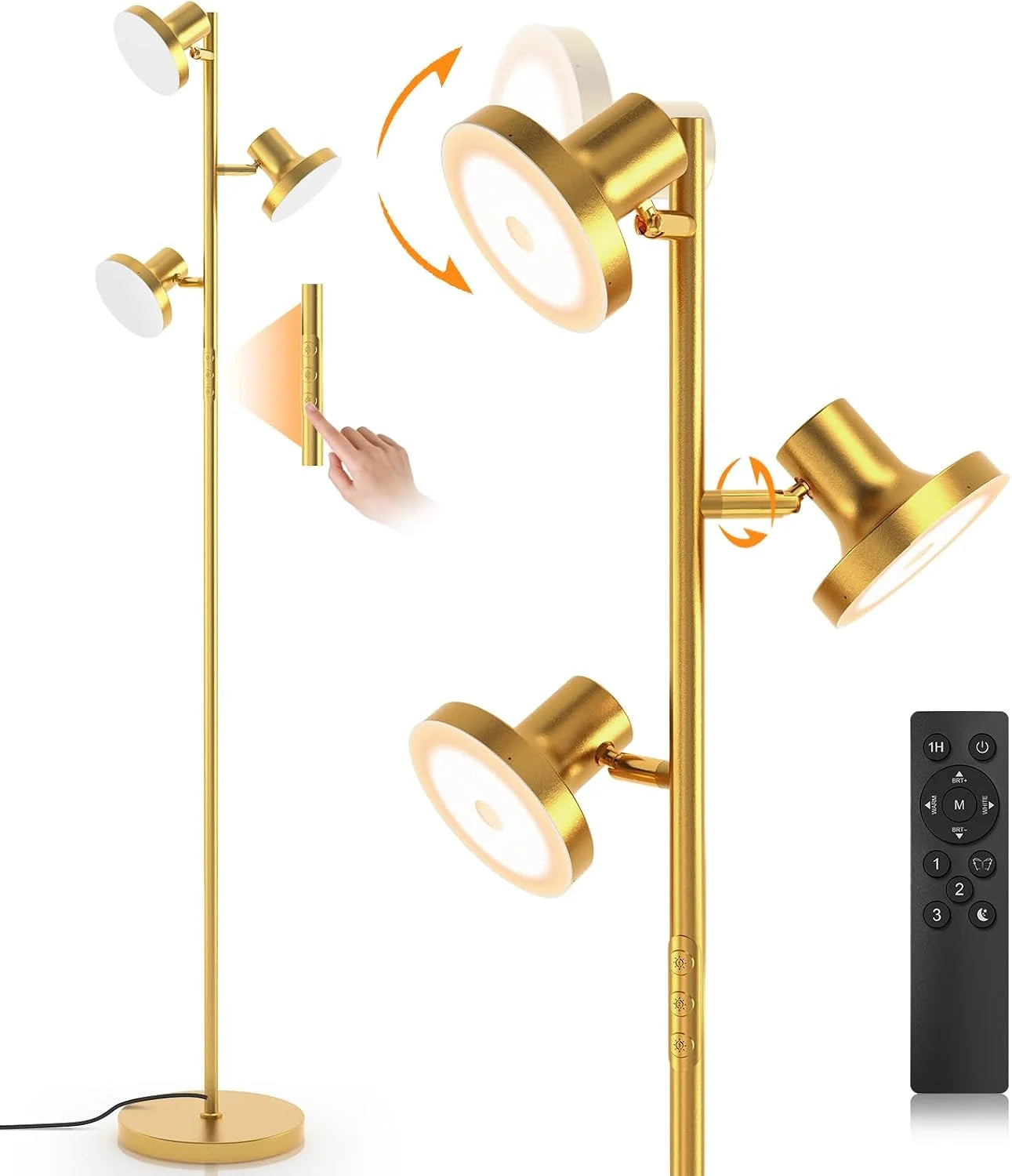 Discount SIBRILLE 36W LED Tree Floor Lamp, Dimmable - Image 3