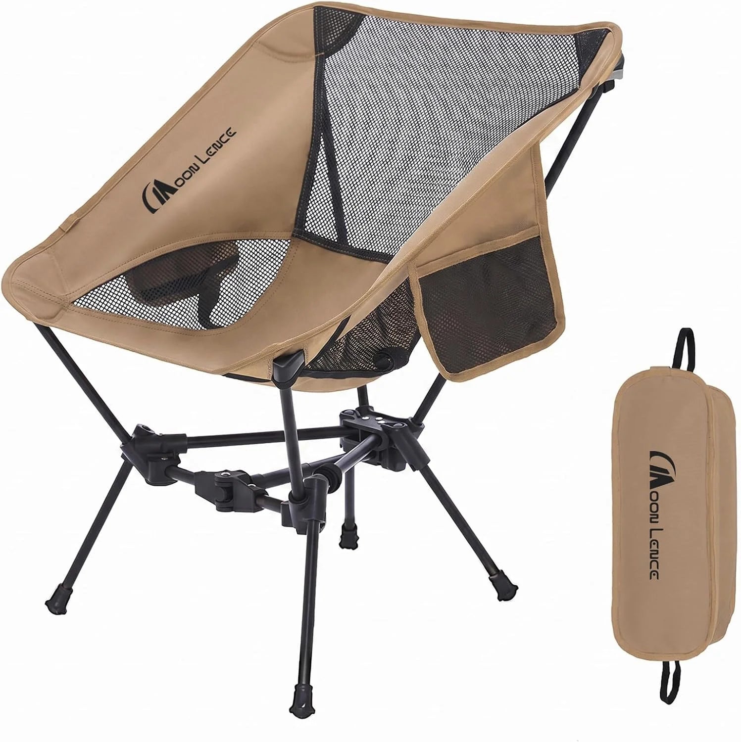 Discount LENCE 2 Pack Portable Camping Chairs Backpacking Chair, The 4th Generation Ultralight Folding Chair - Image 2
