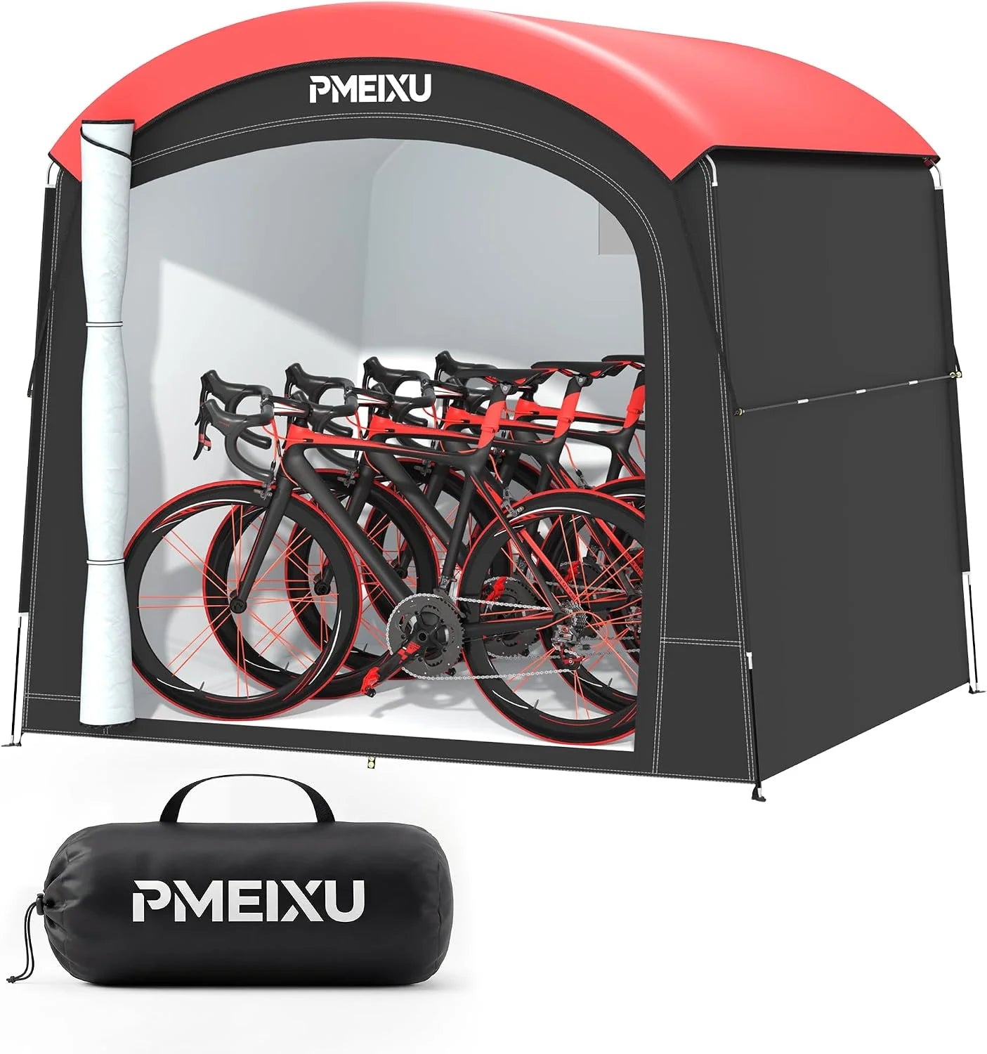 Special Bike Tent with Rain Cover, Portable Storage Shed for 2-3 Bikes