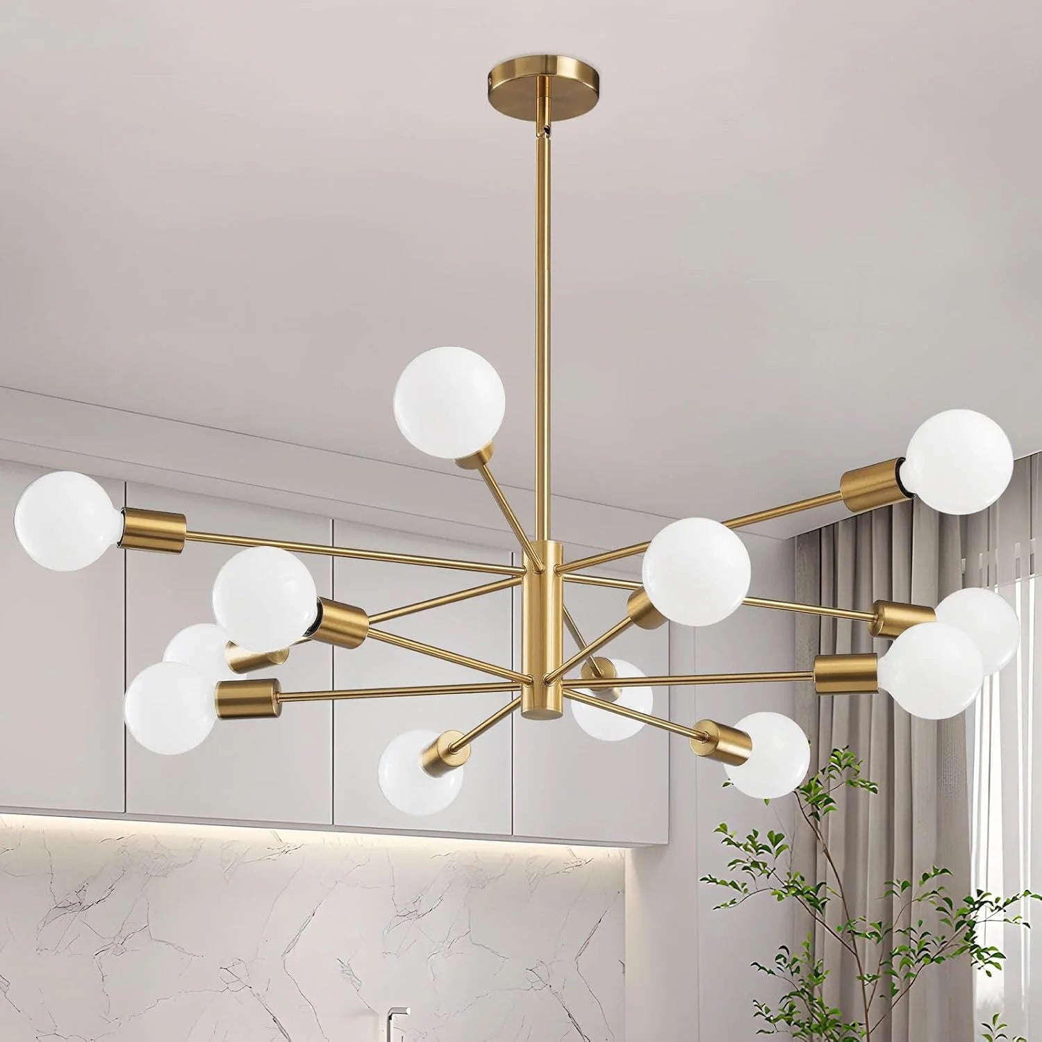 Discount Modern Sputnik Chandeliers Light - Image 14