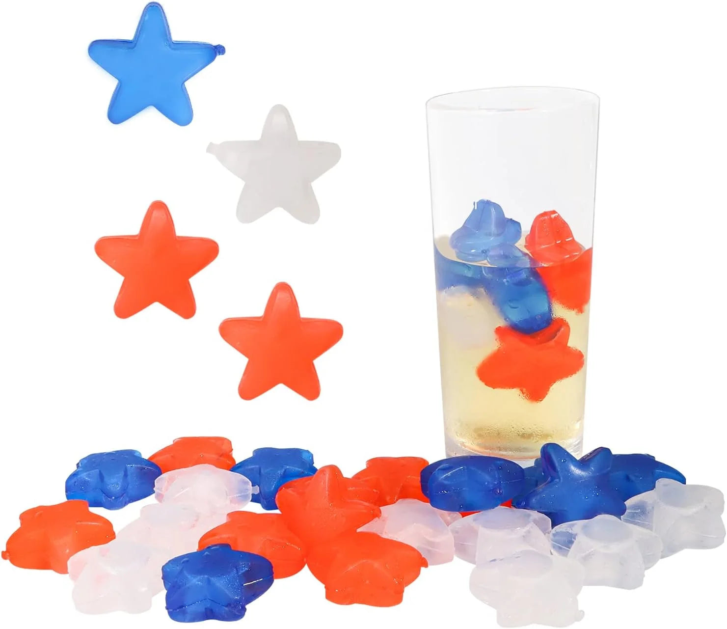 Discount SHENGQIPC Reusable Ice Cubes for Camping, 360 Pack, 12 lbs, Large Pack for Drinks - Image 5