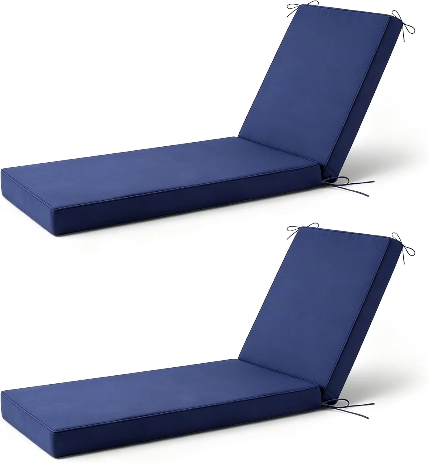 Discount Chaise Lounge Cushions Outdoor, 72x 21x 3 Inch Waterproof & Fade-Resistant Lounge Chair Cushion - Image 3
