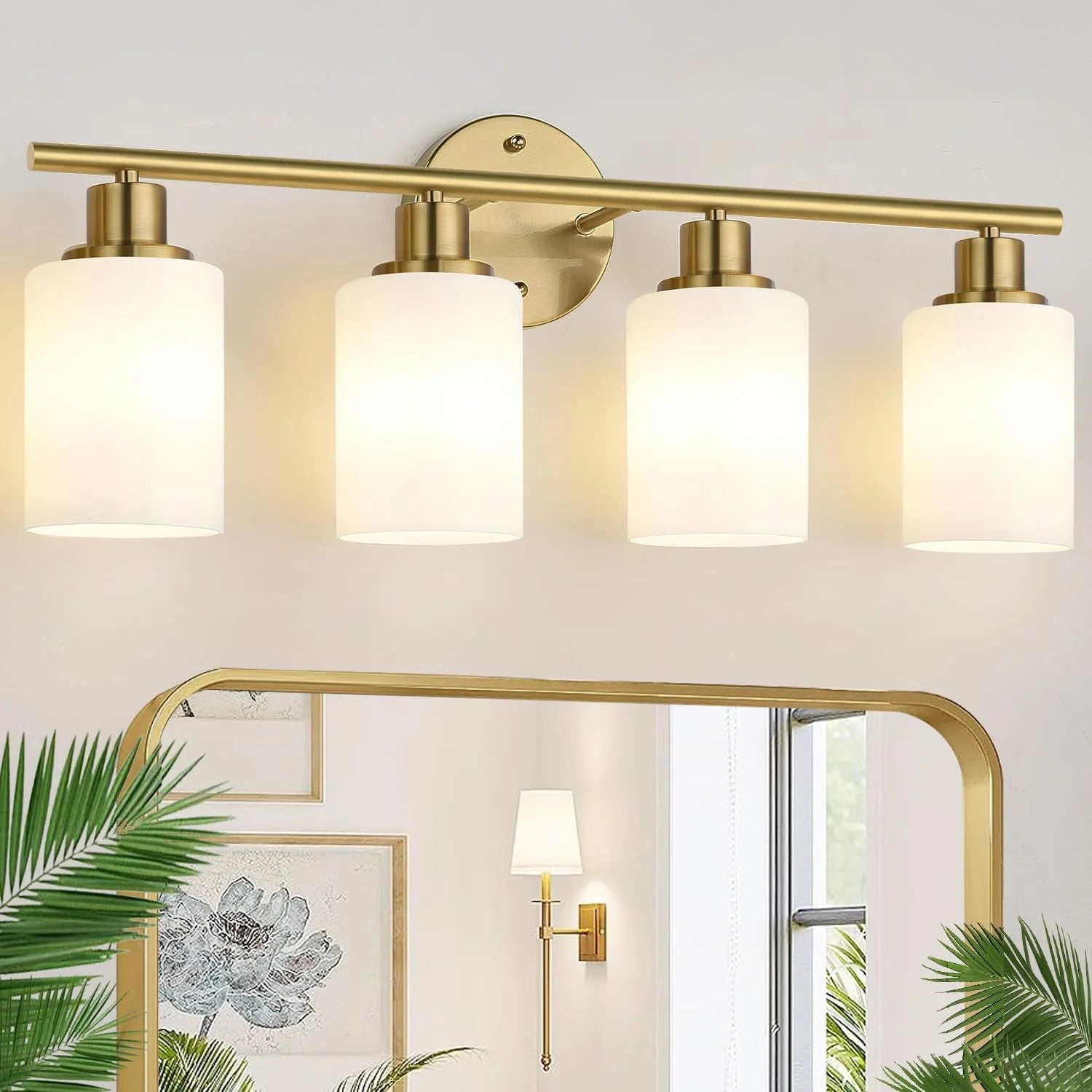 Discount Zarbitta 3-Light Bathroom Light Fixtures, 17.23 Black Modern Vanity Lights with Clear Glass Shade - Image 16