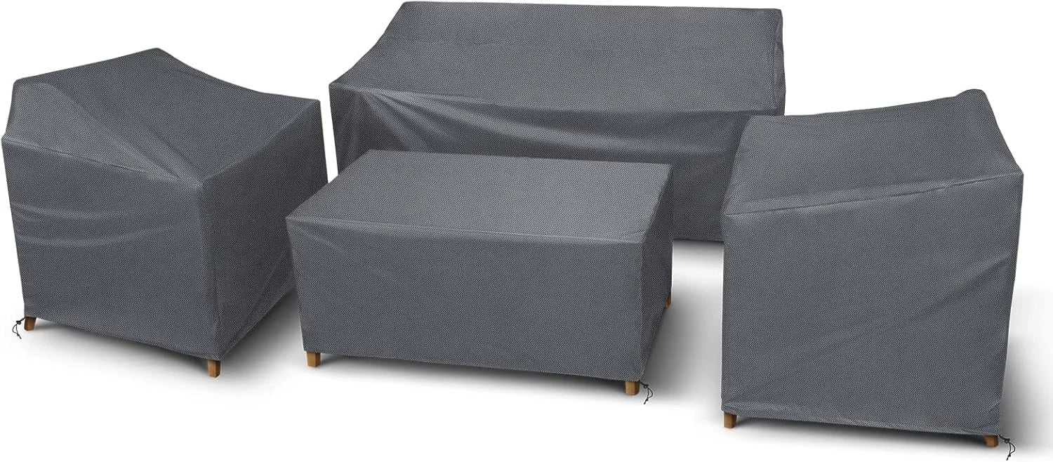 Discount STARTWO Outdoor Furniture Cover Waterproof 4 Piece, Black, Regular, 420D - Image 11