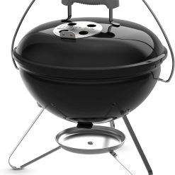 Discount Weber Smokey Joe 14 Charcoal Grill, Portable Compact Charcoal BBQ Kettle with Tuck-N-Carry Lid Lock & Durable