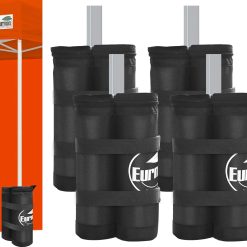 Alternative view of Discount USA 4-Pack 150LBS Capacity Universal Canopy Weight Bags, Heavy Duty Windproof Sandbags with All-Around Wrap Design