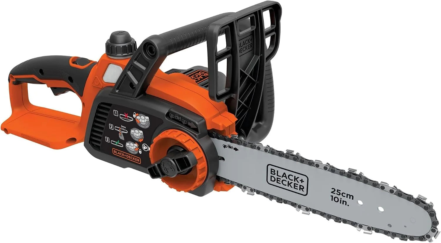 Discount 20V MAX Chain Saw Cordless Chainsaw, 10-Inch Battery Chainsaw, Tool Only, for Wood Cutting and Tree Pruning