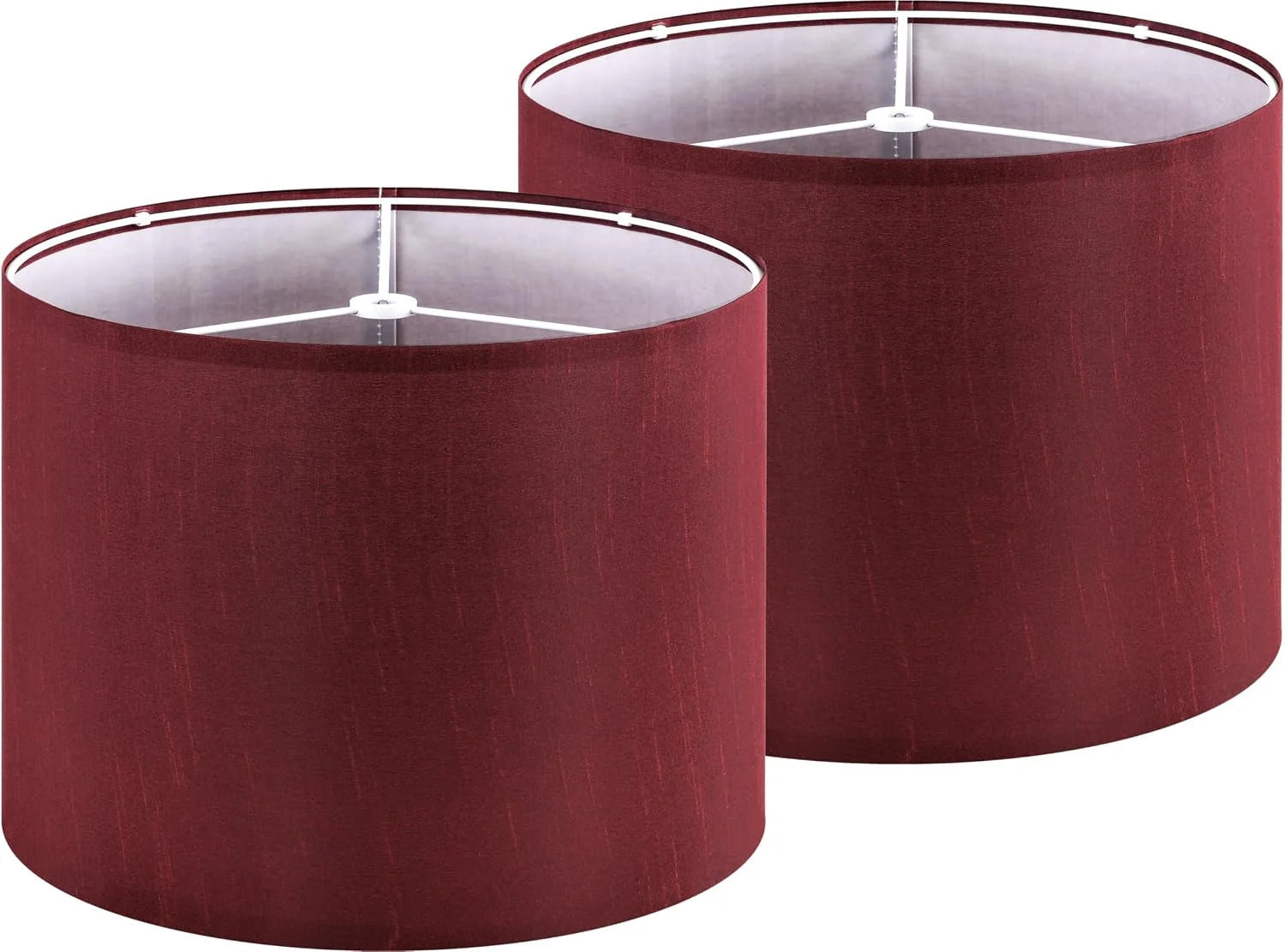 Discount GO&SO 13 Drum Boho Lamp Shades Set of 2 Medium, 0.41 Spider Farmhouse Lamp Shade for Small Floor Lamp - Image 16