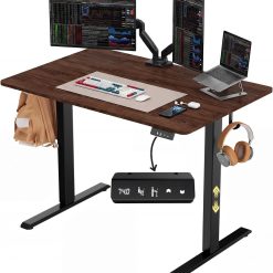 Discount BEAUTY Electric Standing Desk 48 x 24, Height Adjustable 28-46
