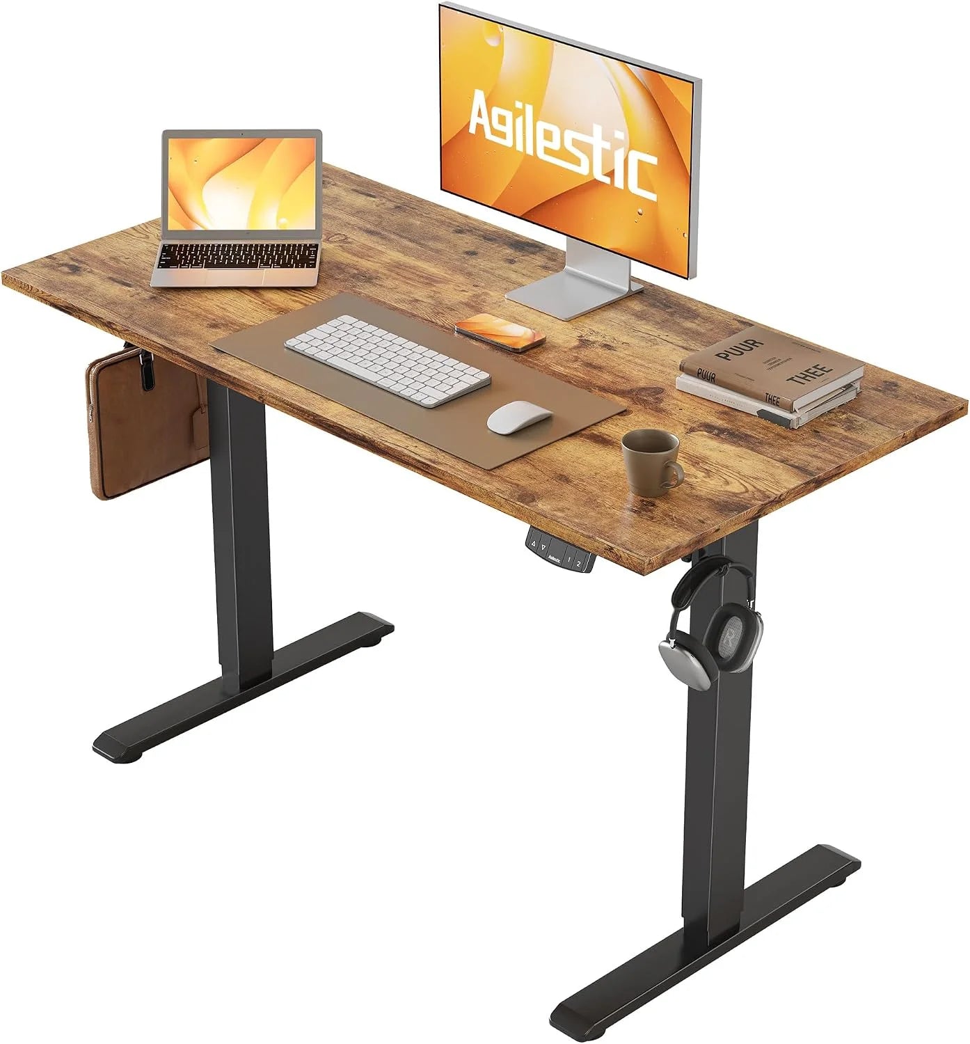 Discount Electric Standing Desk, 48 x 24 Inches Height Adjustable Desk - Image 11