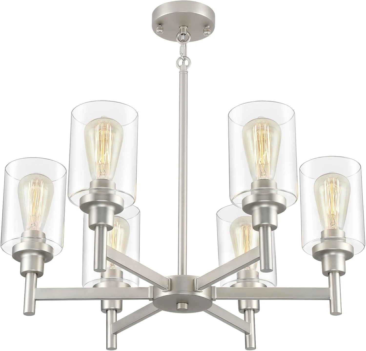 Discount Chandelier, 6 Light - Image 6