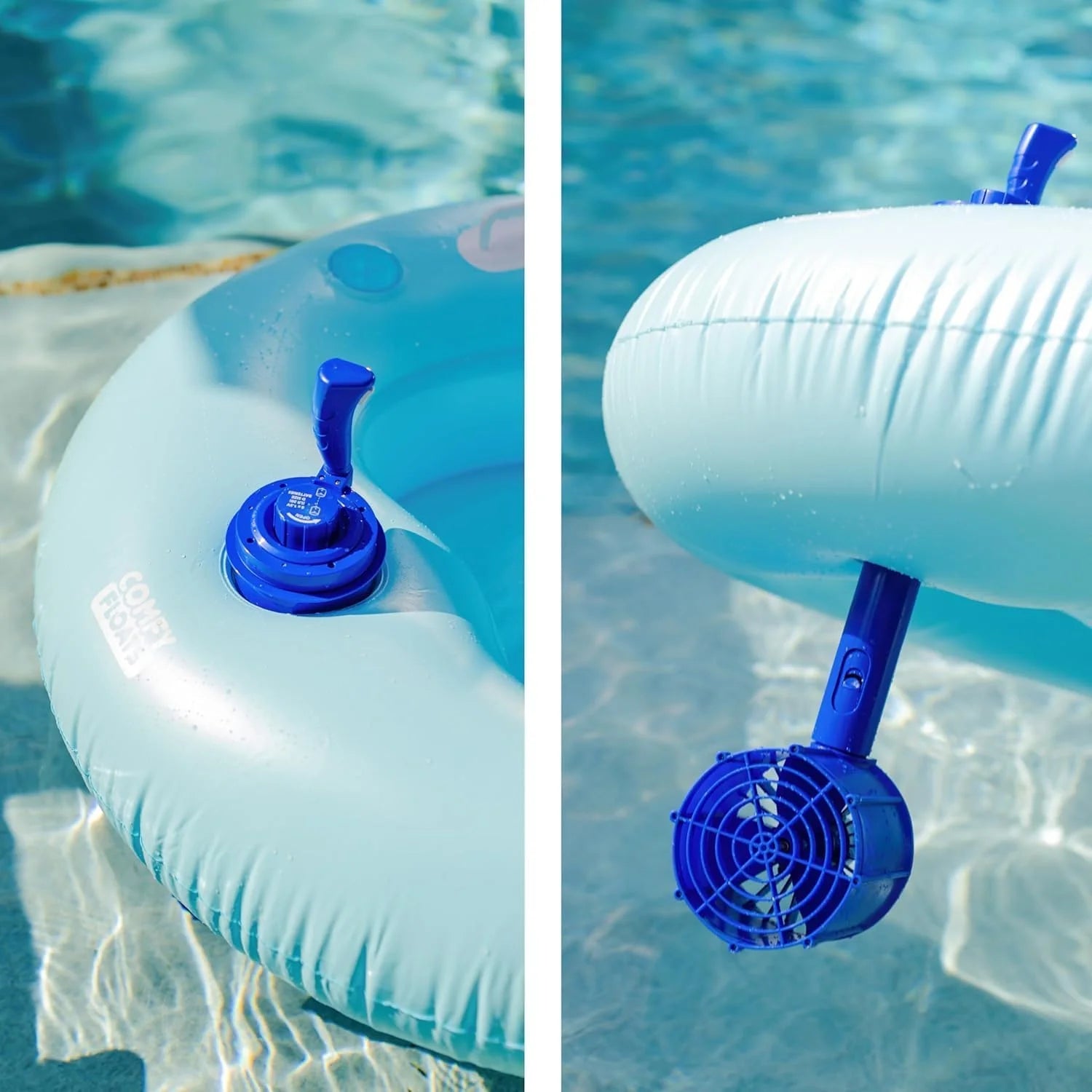 Discount Floats Motorized Pool Float, Includes Motorized Propeller with 360° Operation and Cup Holder - Image 3