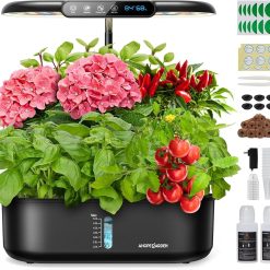 Alternative view of Discount Hydroponics Growing System Herb Garden: 10 Pods Indoor Garden Kit with LED Grow Light and Smart Temp