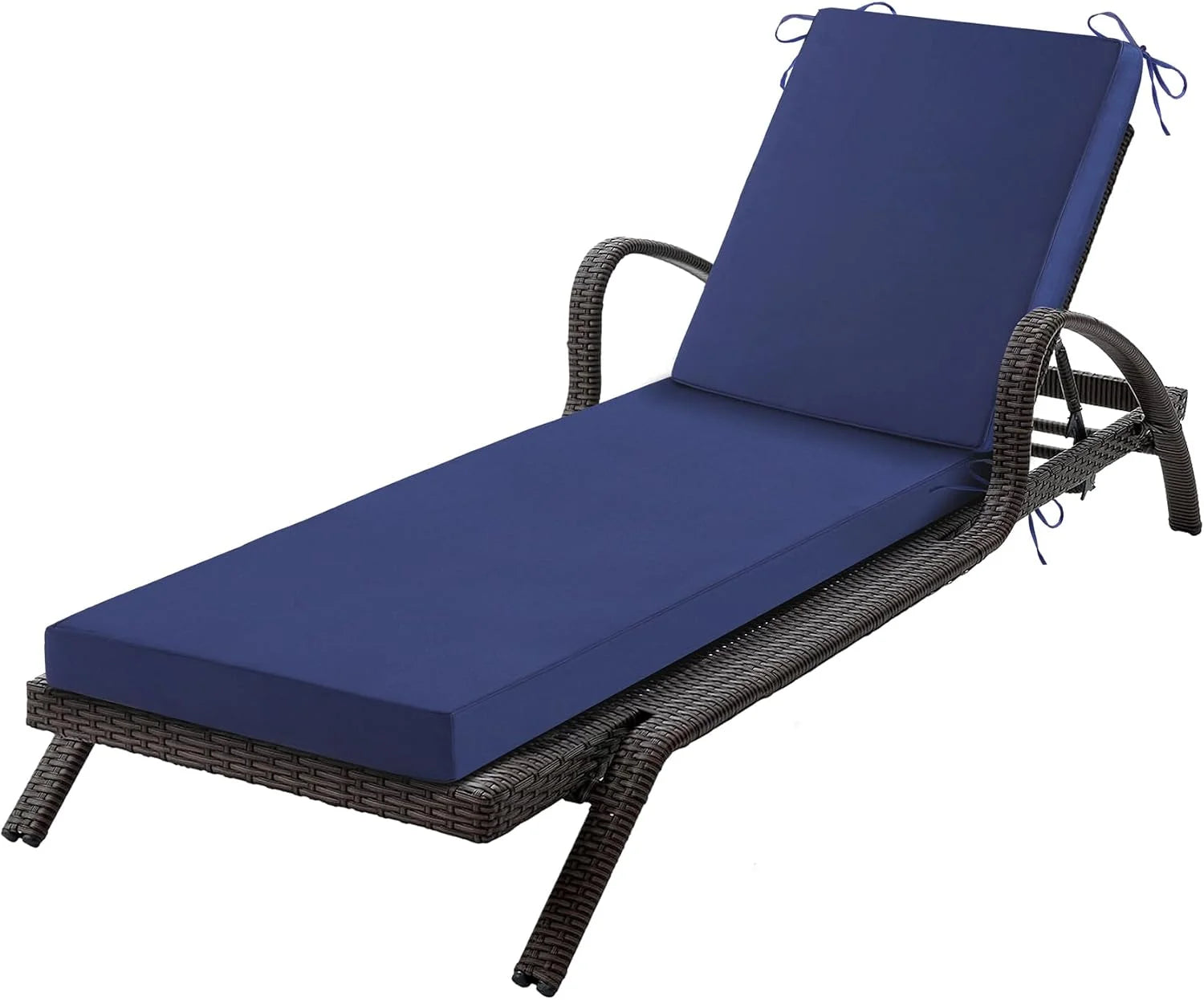 Discount Chaise Lounge Cushions Outdoor, 72x 21x 3 Inch Waterproof & Fade-Resistant Lounge Chair Cushion