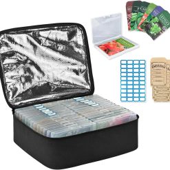 Discount 26 Slot Seed storage Organizer Box Hold 80 to 100 seed packets