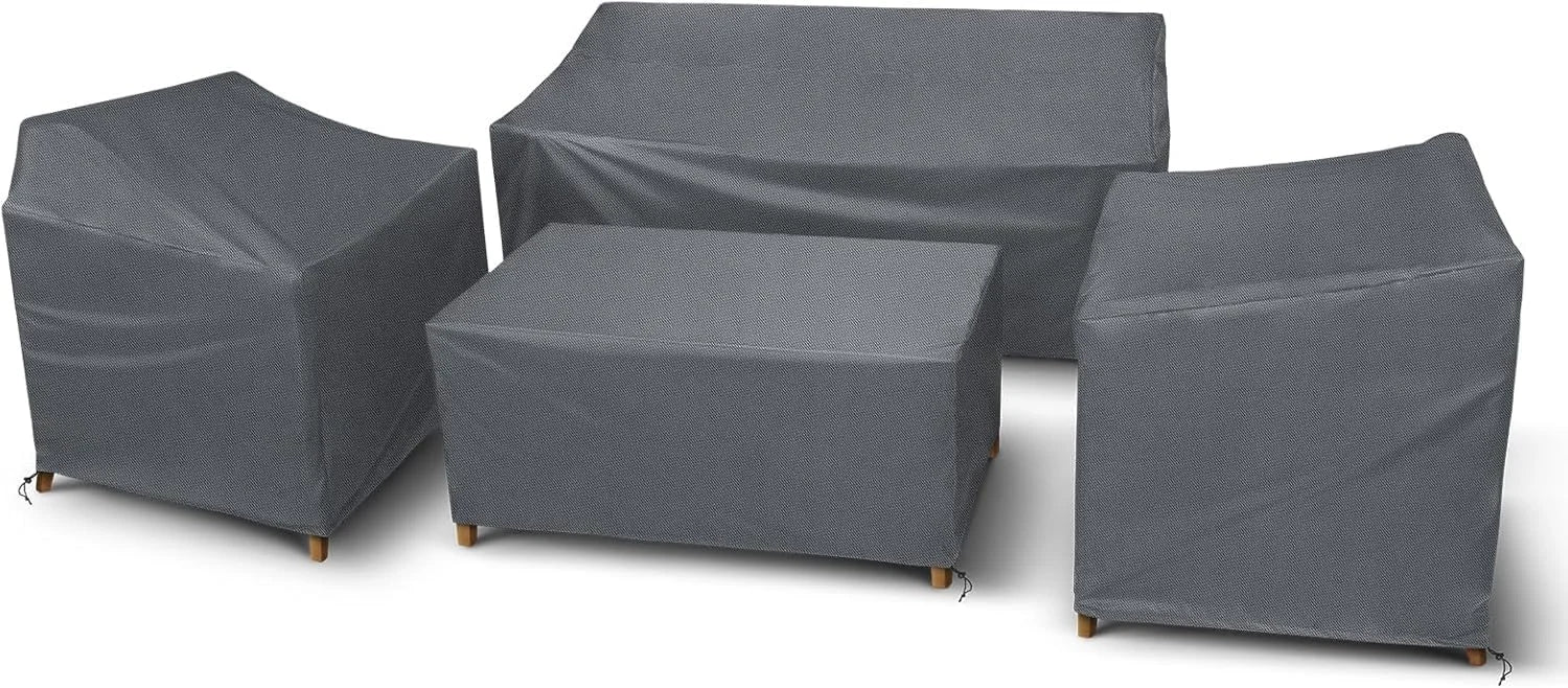 Discount STARTWO Outdoor Furniture Cover Waterproof 4 Piece, Black, Regular, 420D - Image 8