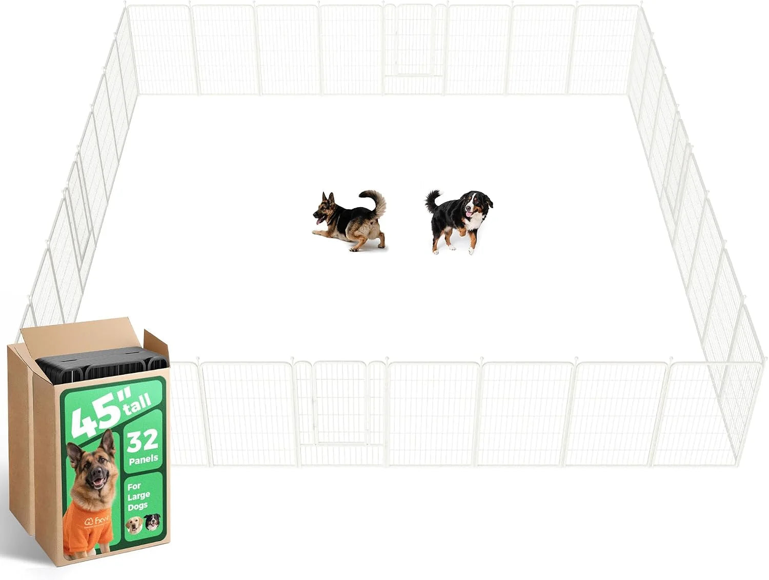 Discount Rollick Dog Playpen, Indoor, 24 H, 8 Panels - Image 6
