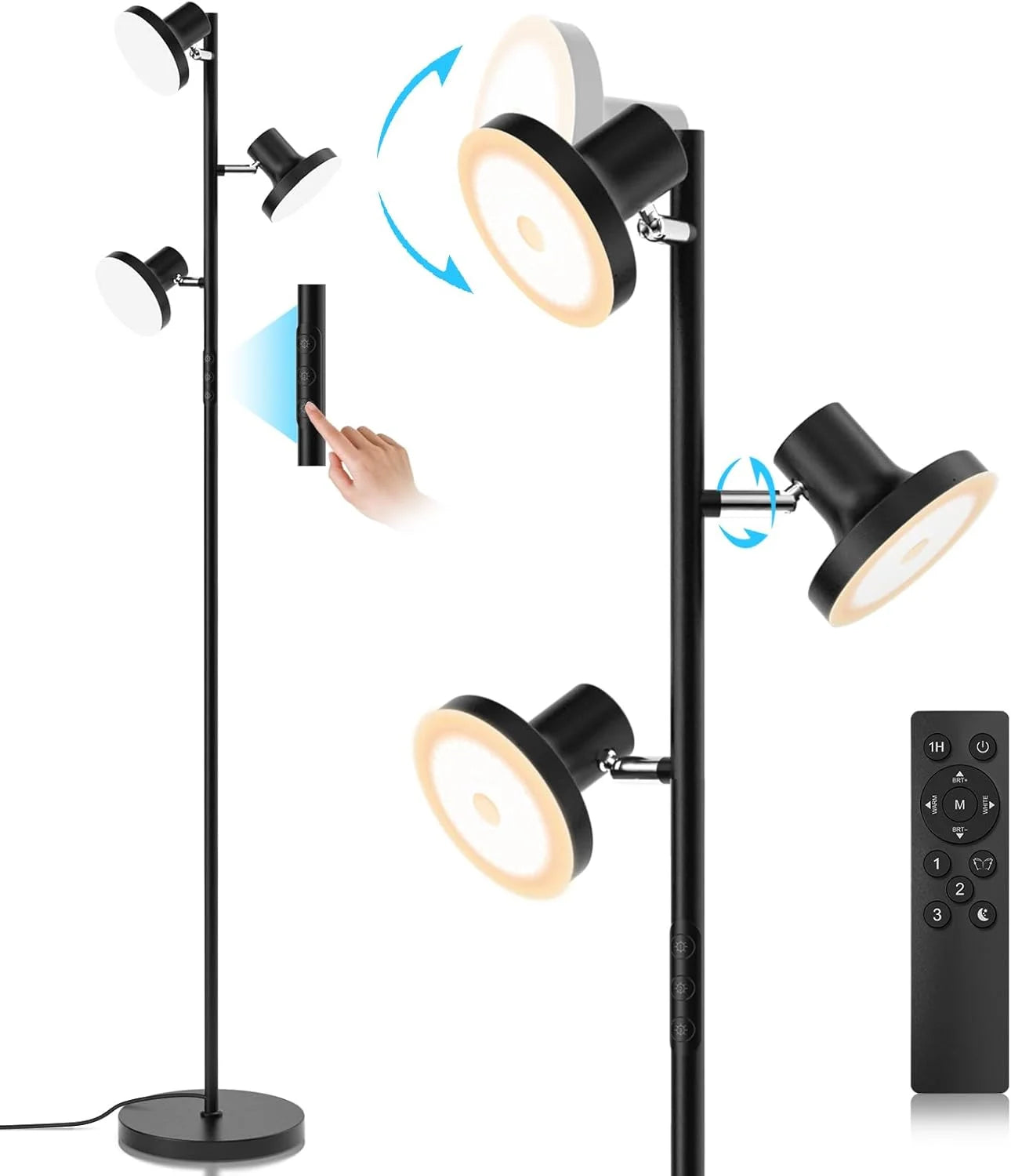 Discount SIBRILLE 36W LED Tree Floor Lamp, Dimmable - Image 2