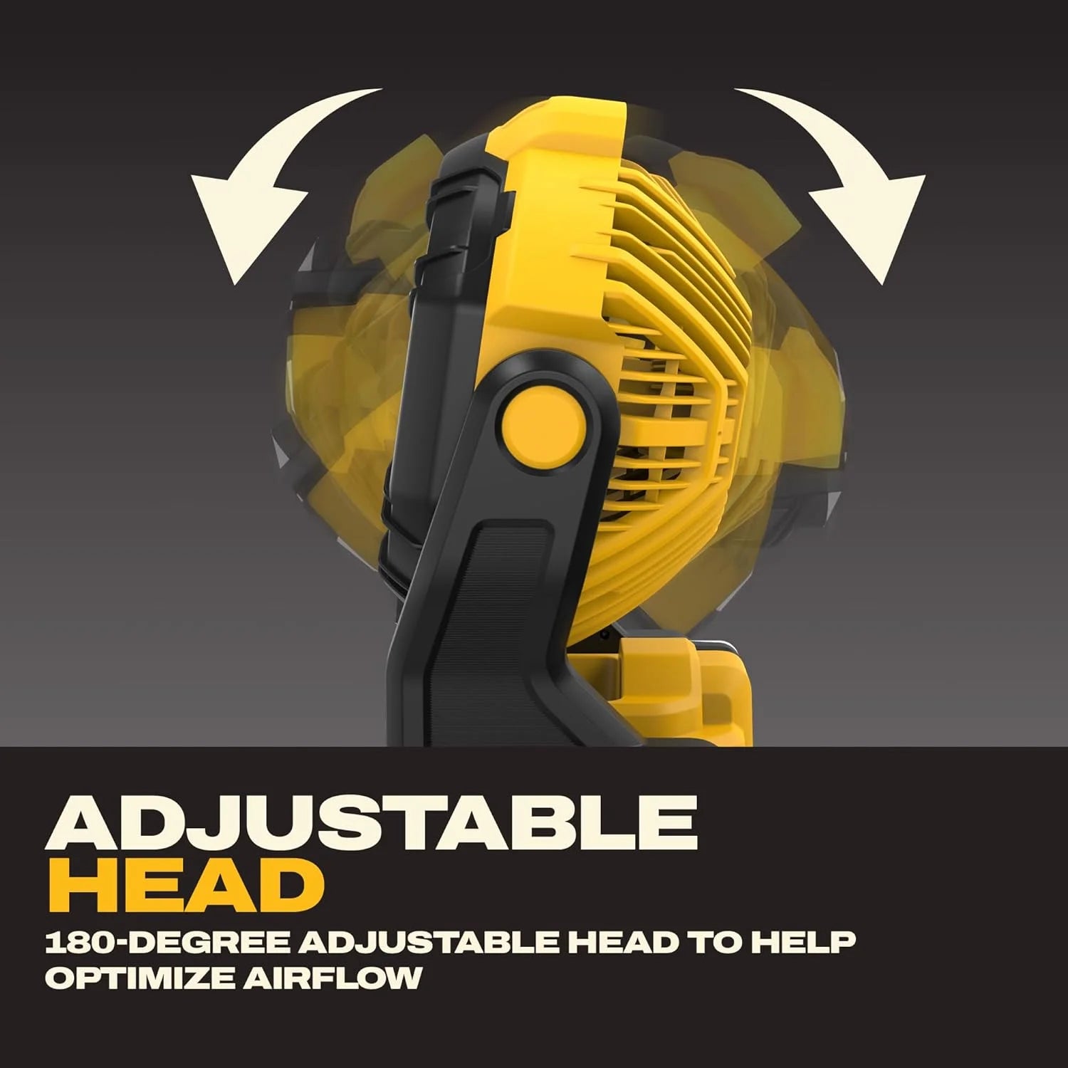 Discount 20V MAX Portable Fan, Battery Powered Rechargeable Cordless Shop Fan, Up to 4.5 Hrs Runtime, 650 CFM - Image 3