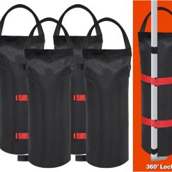 Alternative view of Discount USA 125LBS 4-Pack Universal Canopy Weights, Secure Wind Protection to Prevent Tipping