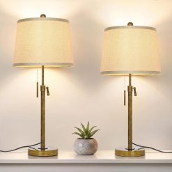 Alternative view of Discount Lamps Set of 2, 3-Color Temperature, Bulb Included