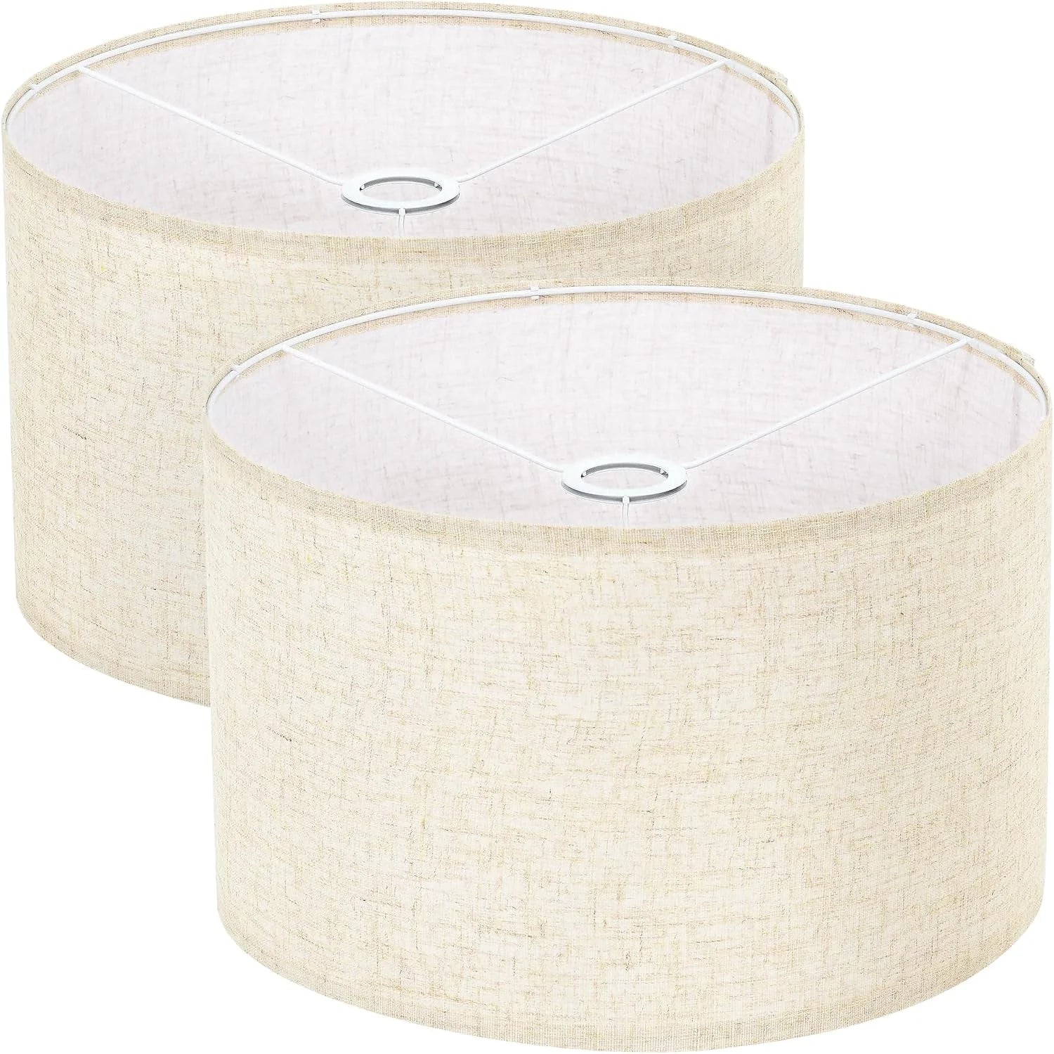 Discount Large Drum Lamp Shades Set of 2 16 Top x 16 Bottom x 10 High