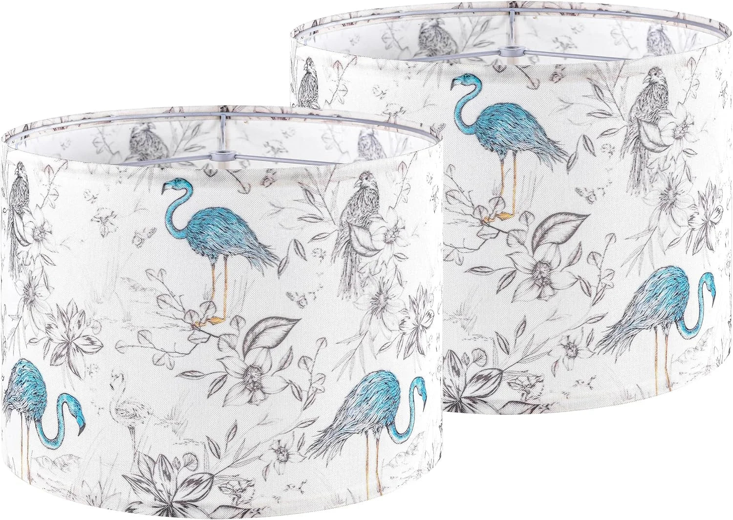 Discount GO&SO Lamp Shades Set of 2, Modern Lamp Shades For Table Lamps Replacement