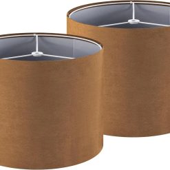 Alternative view of Discount GO&SO 13 Drum Boho Lamp Shades Set of 2 Medium, 0.41 Spider Farmhouse Lamp Shade for Small Floor Lamp