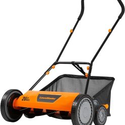 Discount 20” 5-Blade Push Reel Lawn Mower – LMRM2001 – For Lawn Care