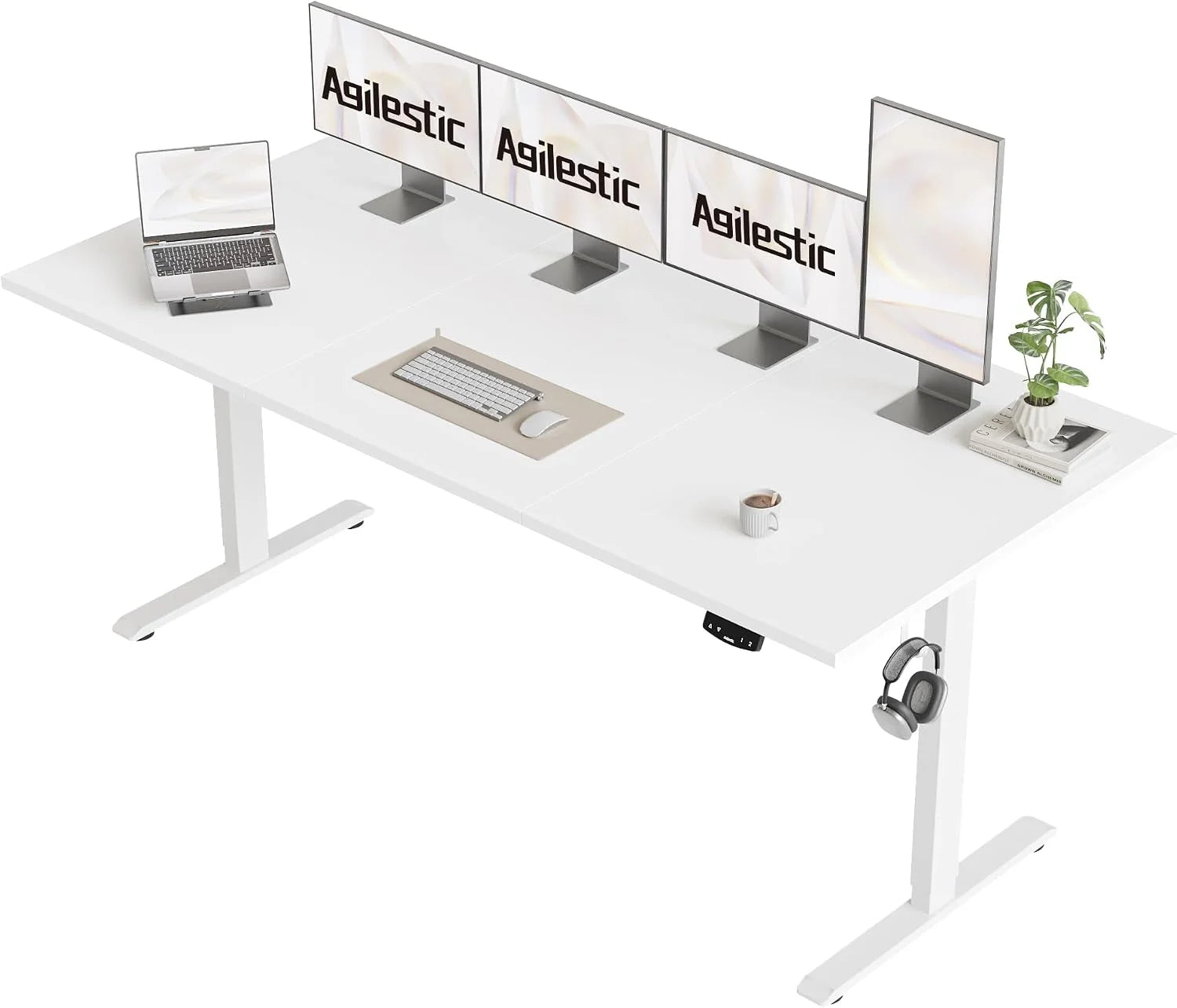 Discount Electric Standing Desk, 48 x 24 Inches Height Adjustable Desk - Image 42
