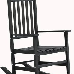 Discount Bifanuo 300LBS Heavy Duty HDPS Poly Outdoor Rocking Chair