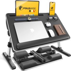 Discount 2-in-1 Lap & Bed Desk with Soft Cushions, Adjustable Height & Angle