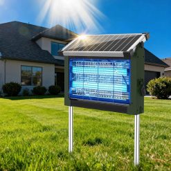 Alternative view of Discount Solar Bug Zapper Outdoor, 4500V Mosquito Zapper Fly Trap for Patio, 10W Solar Panel, IPX5 Waterproof