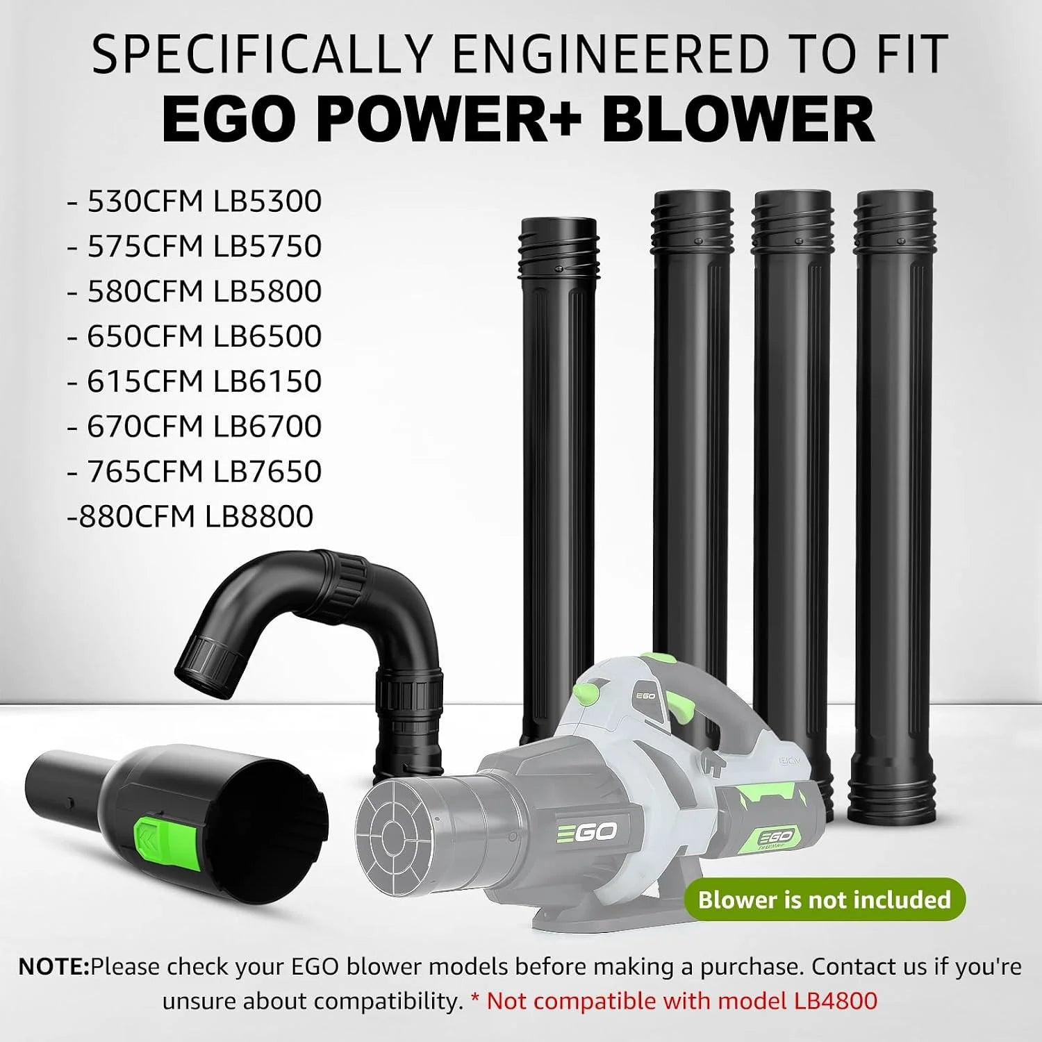 Discount 8.3FT Gutter Cleaning Attachment Compatible with EGO Leaf Blower