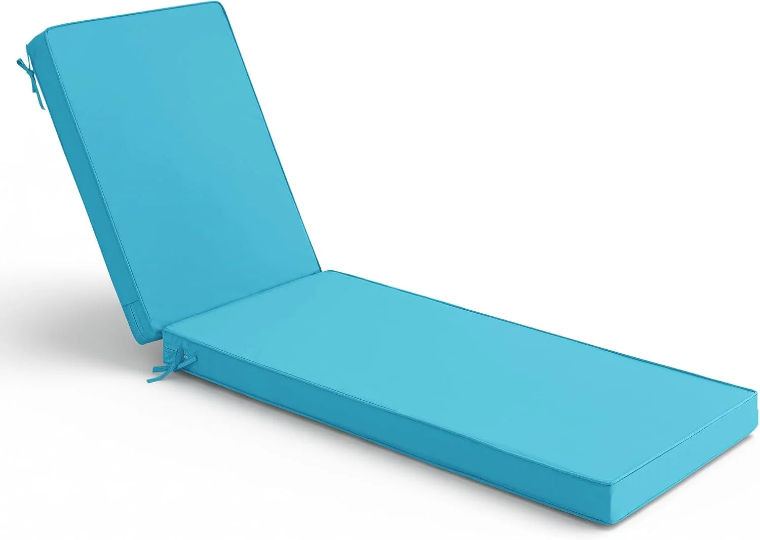 Discount Chaise Lounge Cushions Outdoor Set of 2, Waterproof and Fade Resistant Sun Lounger Replacement Cushion - Image 15