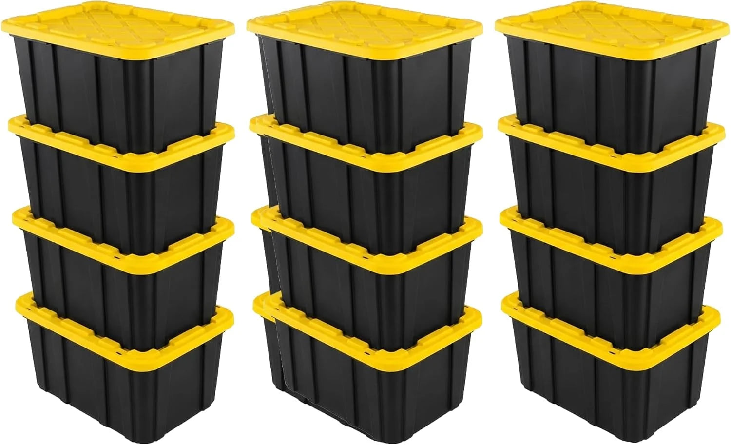 Discount Sterilite 4-Pack 27 Gallon Industrial Storage Tote, Heavy-Duty Plastic Bins - Image 11