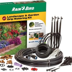 Discount Bird LNDDRIPKIT Drip Irrigation Landscape/Garden Watering Kit with Drippers, Micro-Bubblers, Micro-Sprays