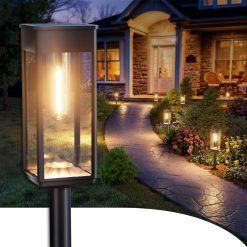 Alternative view of Discount Solar Pathway Lights Outdoor, 8 Pack Bright Solar Lights Outdoor, IP65 Waterproof Solar Garden Lights Solar