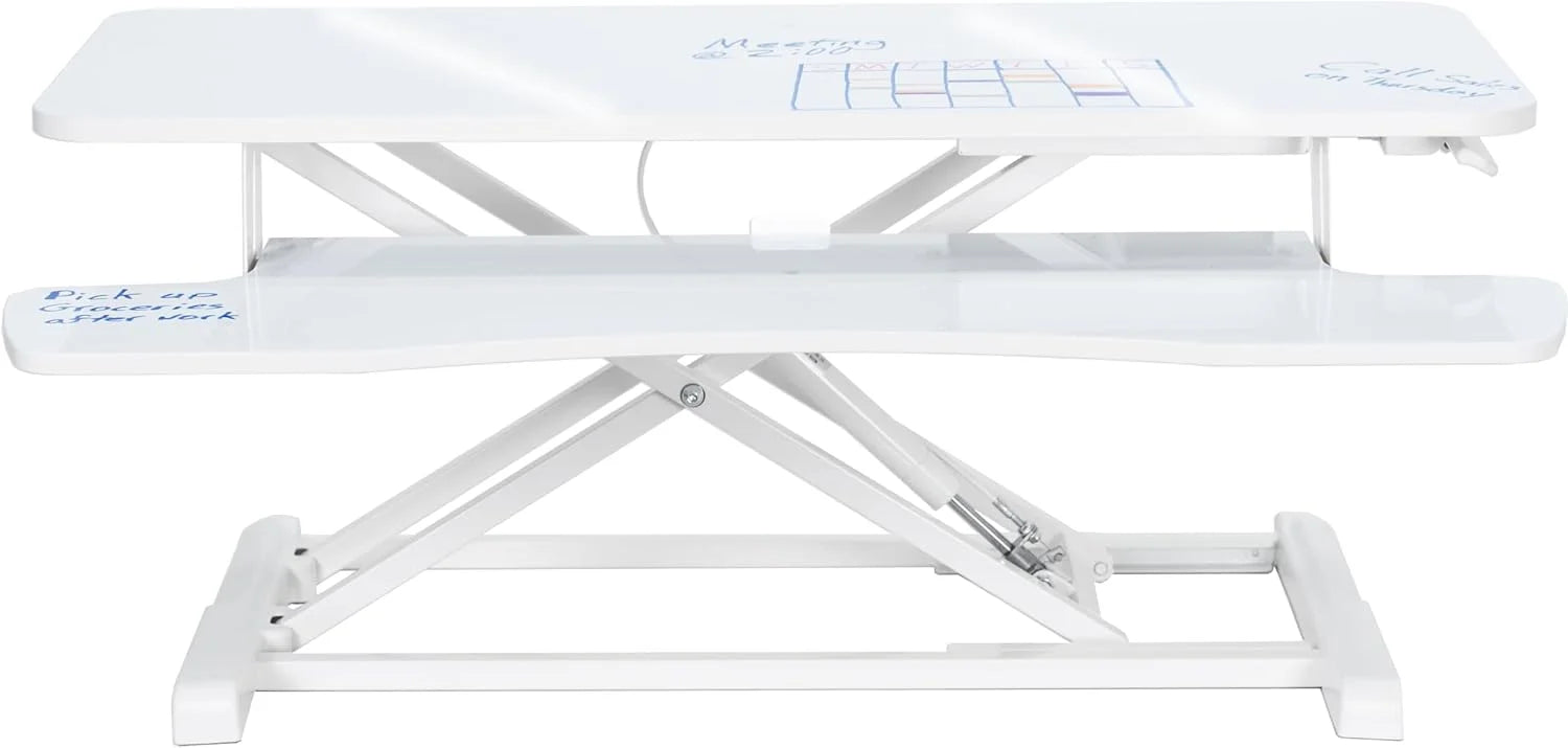 Discount 32 inch Desk Converter, K Series, Height Adjustable Sit to Stand Riser, DESK-V000K - Image 25