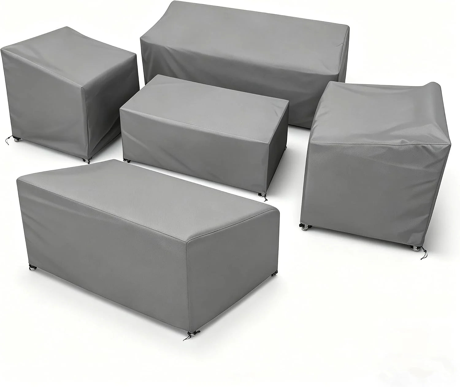 Discount STARTWO Outdoor Furniture Cover Waterproof 4 Piece, Black, Regular, 420D - Image 6
