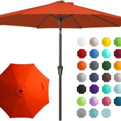 Alternative view of Discount 9FT Outdoor Patio Umbrella, Market Umbrella, Beige