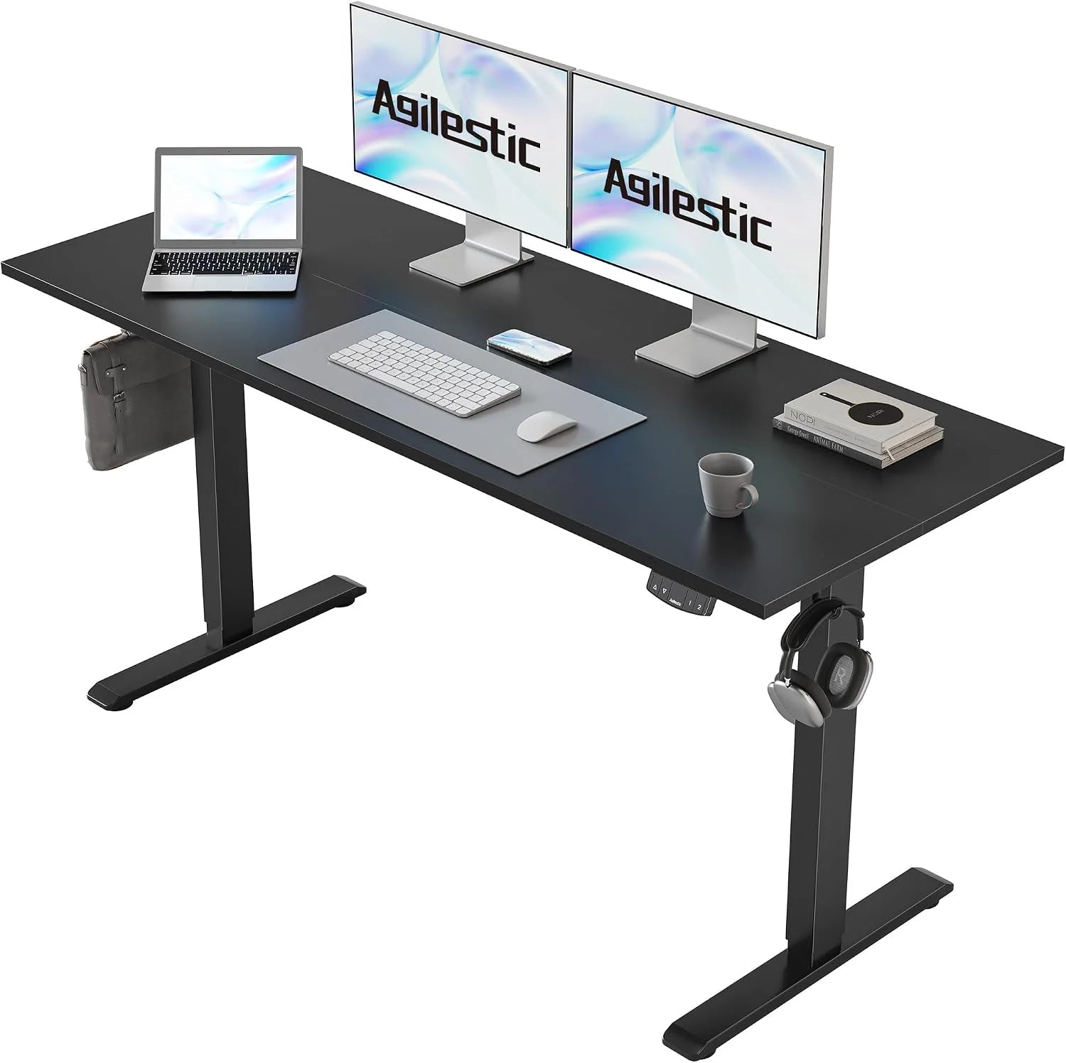 Discount Electric Standing Desk, 48 x 24 Inches Height Adjustable Desk - Image 21