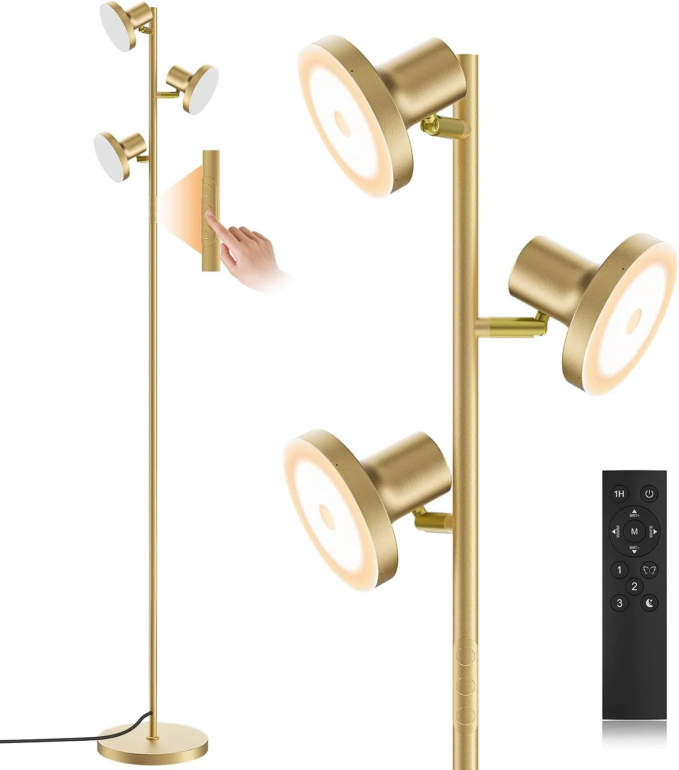 Discount SIBRILLE 36W LED Tree Floor Lamp, Dimmable - Image 7