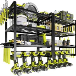 Alternative view of Discount Power Tool Organizer, 4 Layer Drill Holders Wall Mount