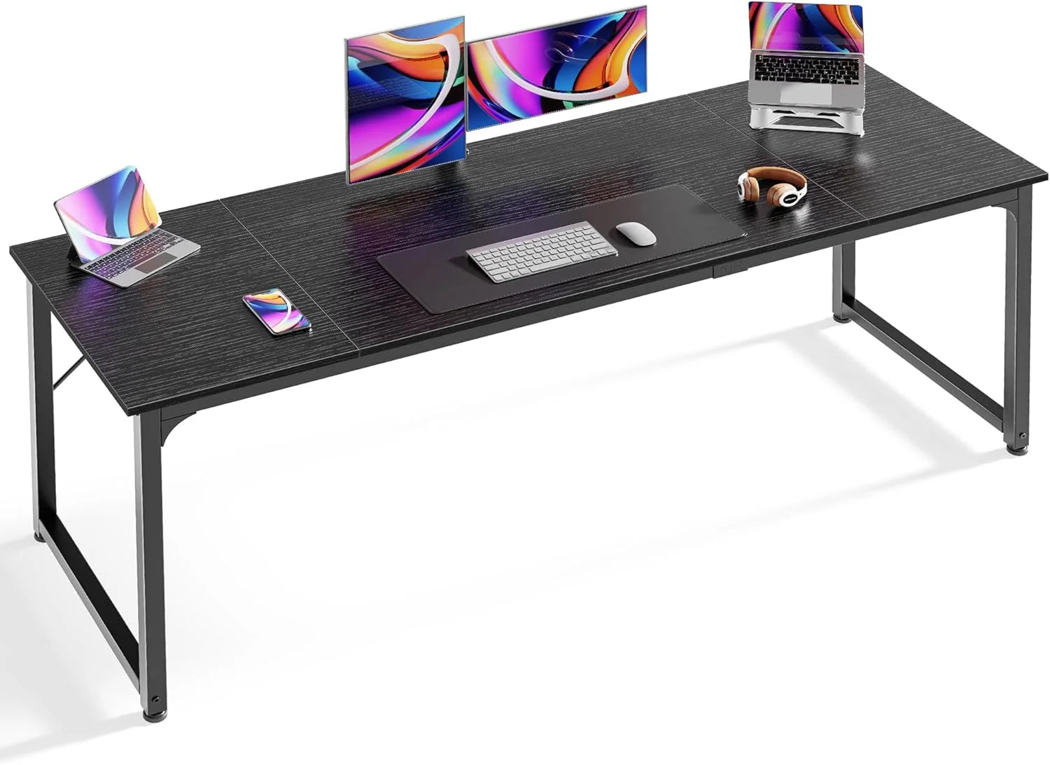 Discount Computer Desk, 55 Inch Home Office Desk - Image 10