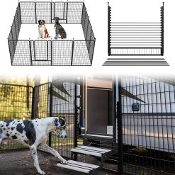 Discount Rollick Dog Playpen, Indoor, 24 H, 8 Panels
