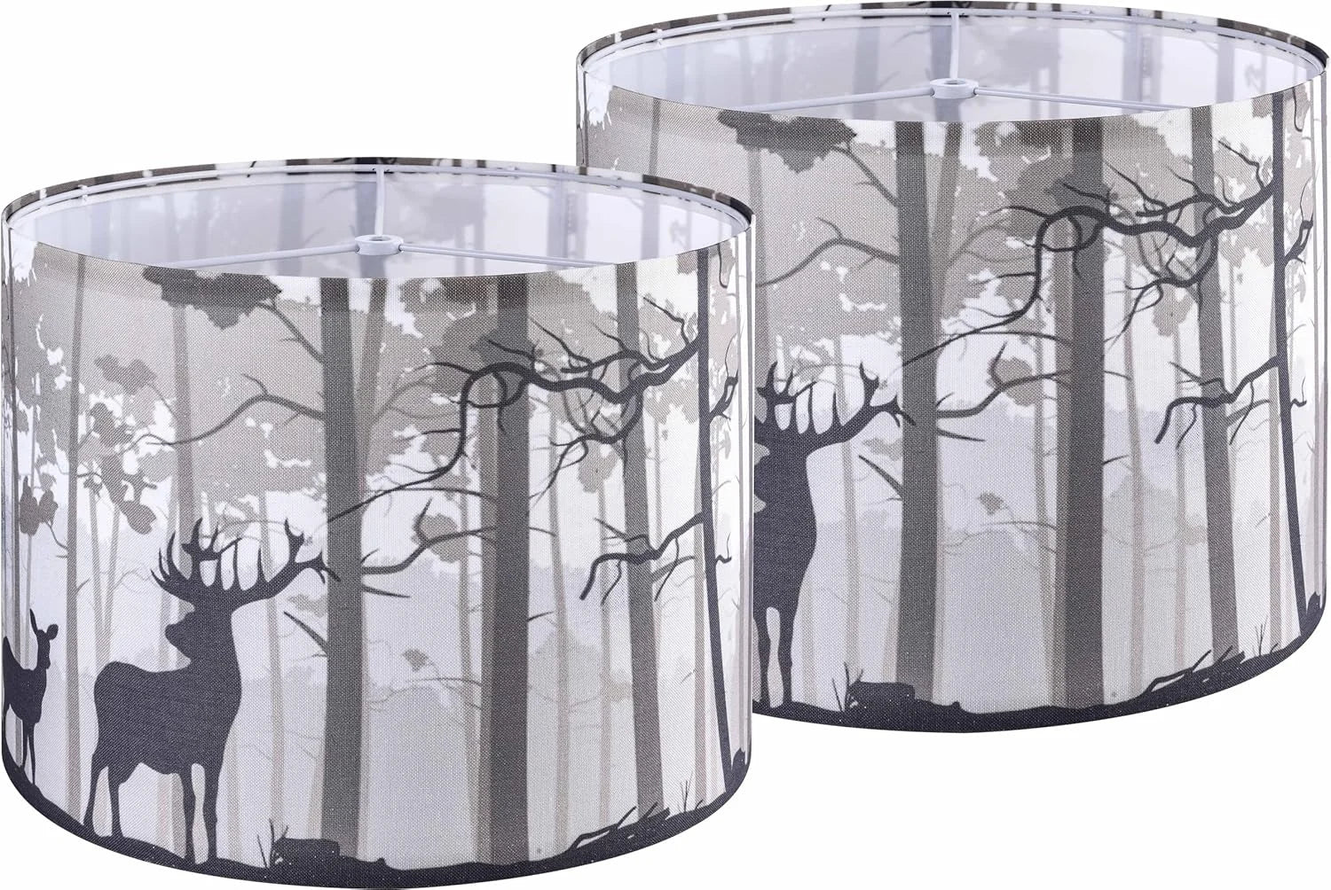 Discount GO&SO 13 Drum Boho Lamp Shades Set of 2 Medium, 0.41 Spider Farmhouse Lamp Shade for Small Floor Lamp - Image 20